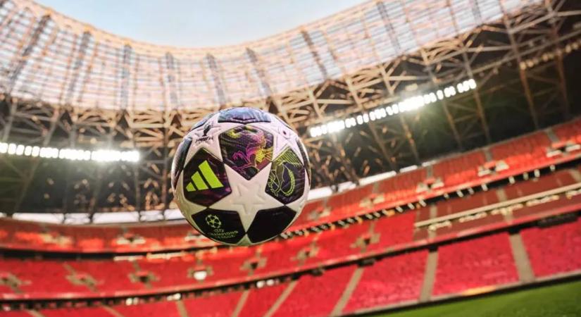 A kieséses szakaszban bemutatkozik a budapesti BL-döntő labdája