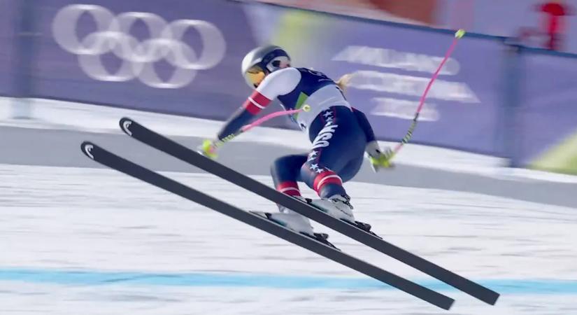 „Senki sem kívánta, hogy így érjen véget a karrierje” – sajtóvisszhang Lindsey Vonn bukásáról