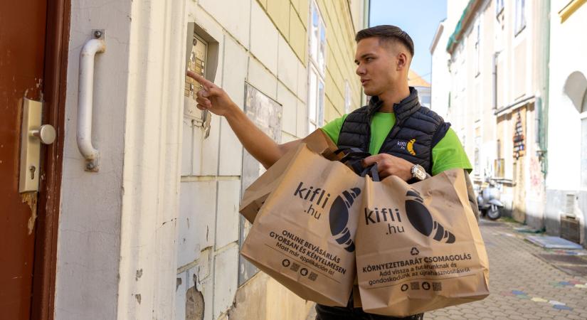 Győr környékén is elérhető lesz a Kifli.hu házhozszállítása