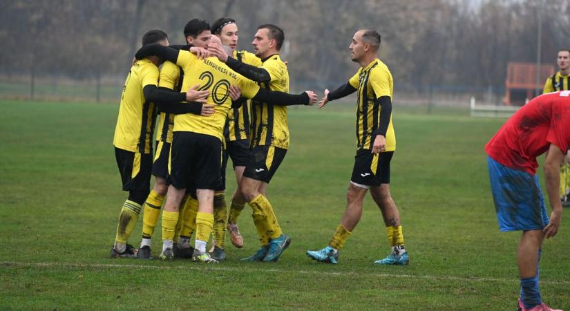 Stabil őszi szereplés után dobogós ambíciókkal várja a tavaszt a Kenderesi VSE