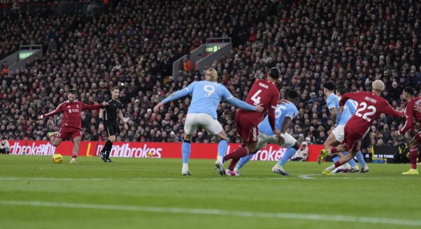 Nem volt kérdés: Szoboszlaié a forduló gólja Angliában