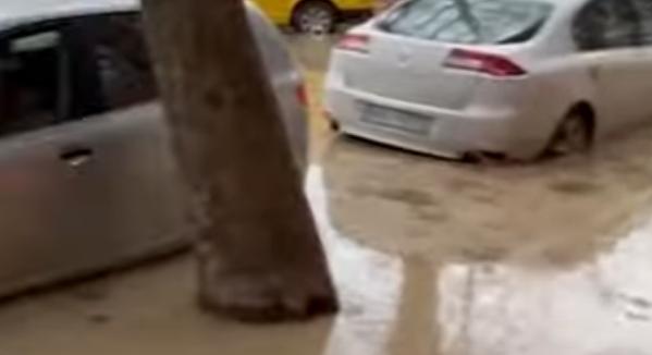 Áll a víz Újbuda néhány utcájában