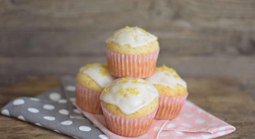 Rupánerék citromos felhőmuffinja a diétás desszertek királynője