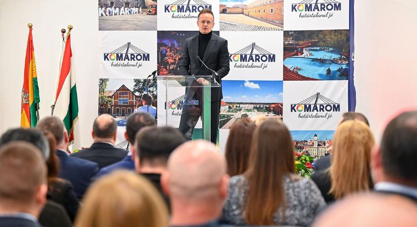 Szijjártó Péter: Komárom a magyar gazdaság egyik motorjává vált
