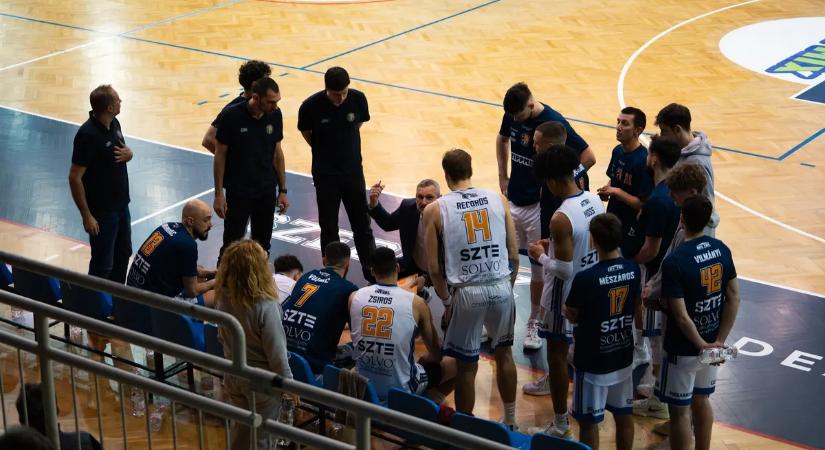 Férfi kosárlabda NB I: egy pontot levontak a Szegedtől