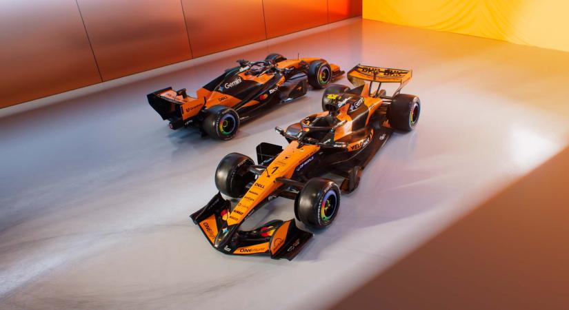 Bemutatta új F1-esét a világbajnok McLaren is!