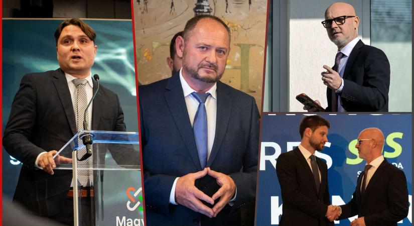 Egymás torkának ugrott Gubík és Simon, az SaS az ellenzék előszobájában véreztetné ki a magyar pártot