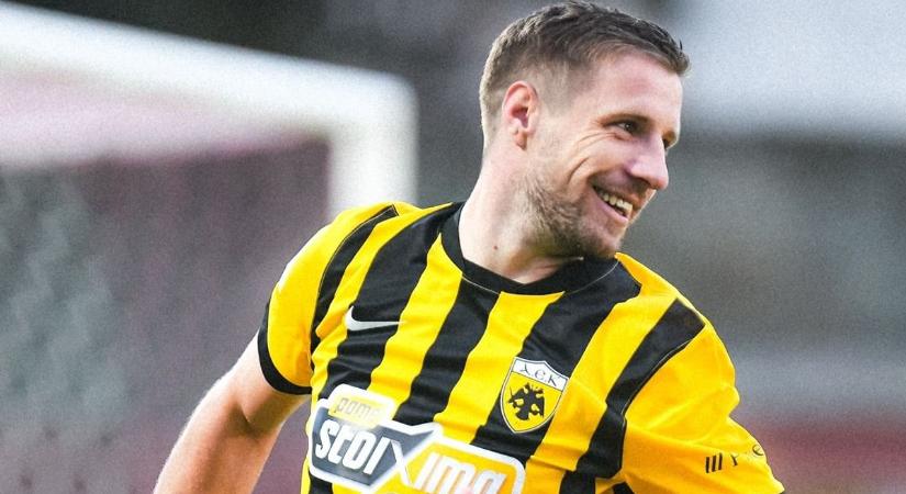 Két gólja ellenére semmibe veszik Varga Barnabást Athénban