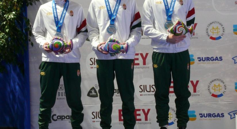 Eb – Ezüstérmes lett Koncz Attila győri sportlövész a magyar válogatott tagjaként