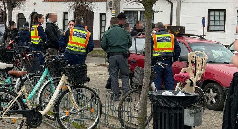 Nem szerencsés csempészáruval kereskedni razzia idején