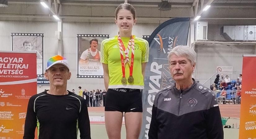 Egri VSI: Katona Amina aranyból duplázott, ahogy Bartus Benedek is büszke lehet