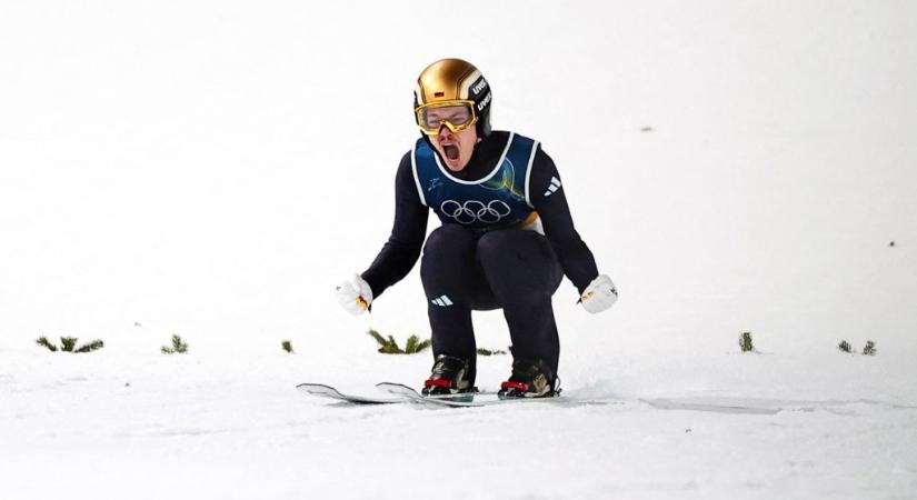 Téli olimpia: német győzelem a nap egyik legjobban várt versenyében