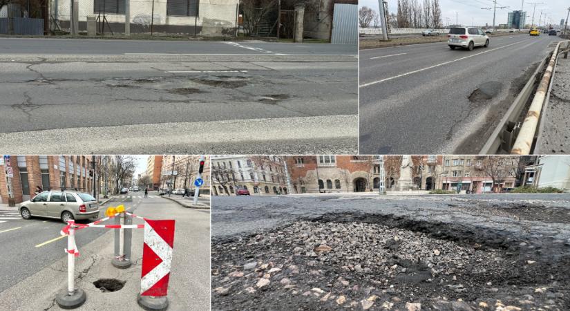 Így fulladt kátyúba a budapesti városvezetés – a legextrémebb eseteket mutatjuk