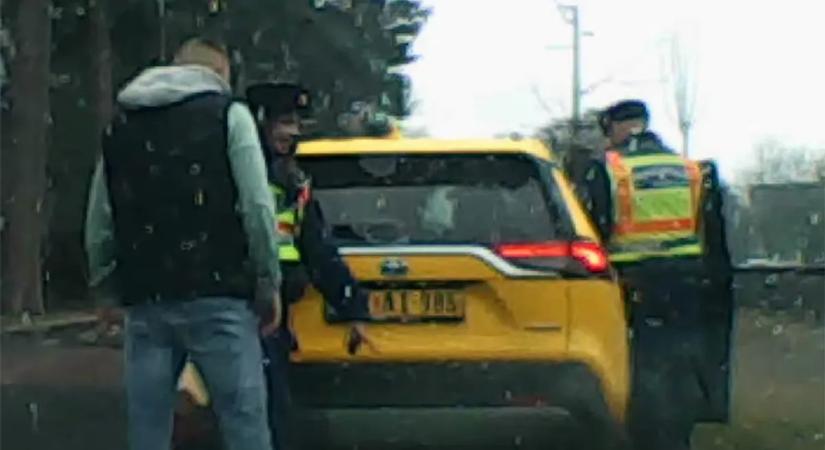 Soha nem látott, felejthetetlen rendőri igazoltatás volt Fonyódon - videó