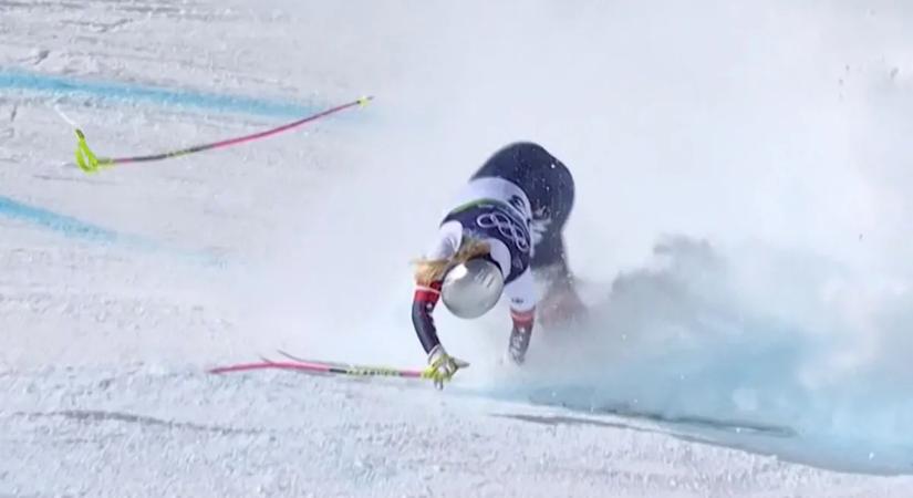 „Nem volt mesébe illő befejezés" – végre megszólalt az olimpián hatalmasat bukó Lindsey Vonn