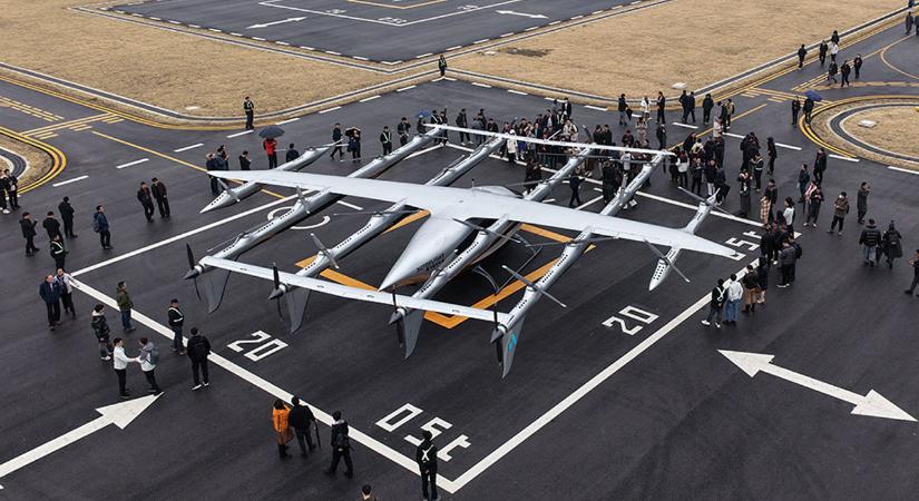 Bemutatták a légitaxit, amihez fogható egyelőre nincs a világon