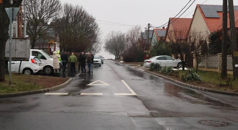 Megszüntették a kátyúkat és a süllyedéseket