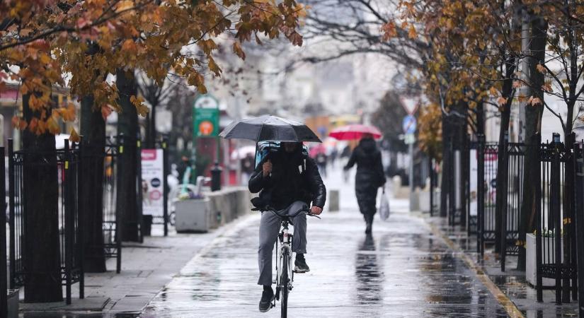 Nem ez lesz a kedvenc napunk – marad a szürke idő, néha esőkkel