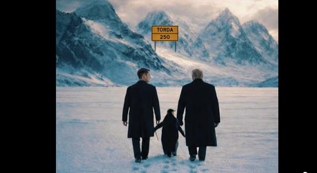 Pásztor megmagyarázta miért „sétált egy pingvinnel és Trumppal Tordára”