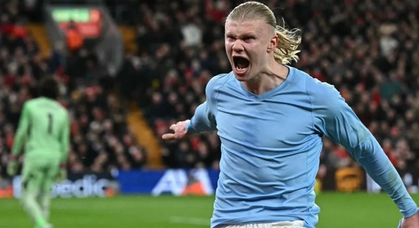 Haalandék a Liverpool-szurkolókat hergelték Szoboszlai kiállítása után – videó