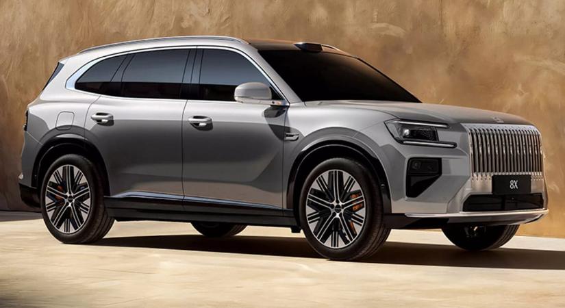 1400 lóerős luxus SUV a Magyarországra érkező új kínai gyártótól