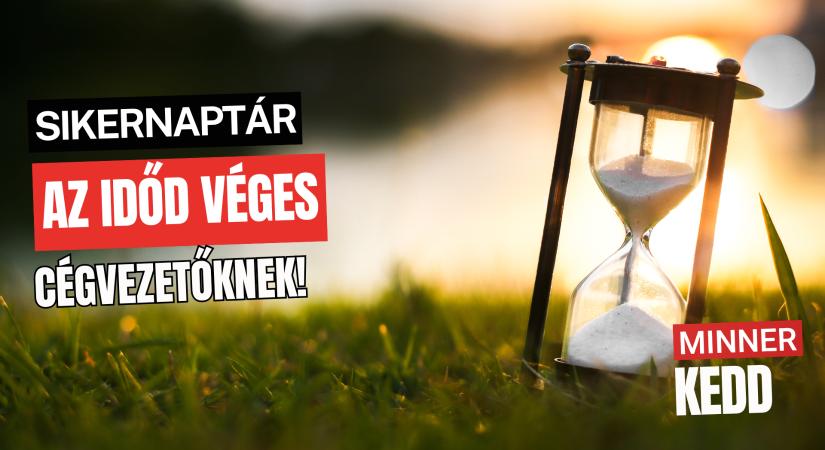 Tervezzünk cégvezetői napirendet. Gondold újra – Minner Kedd