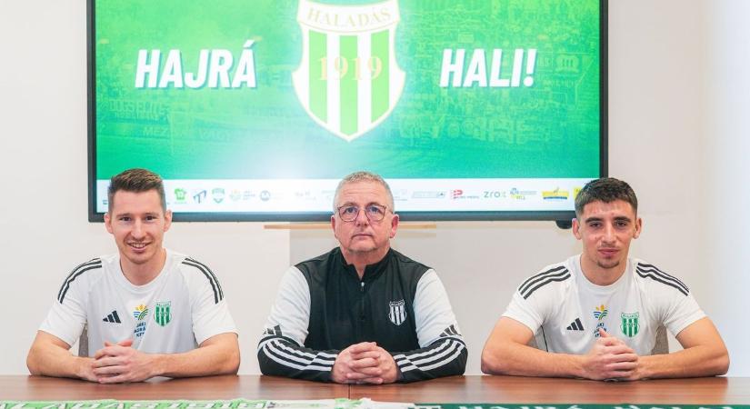 Haladás: két védőt igazoltak a szombathelyiek