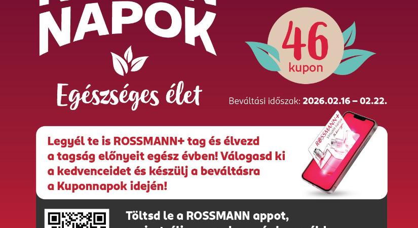 Rossmann kupon – Megjelent a Rossmann első saját kuponfüzete