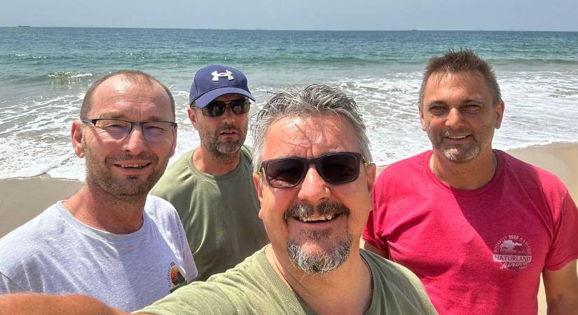 Célba ért a szigetközi csapat a Bamakon, 8470 kilométer van a hátuk mögött