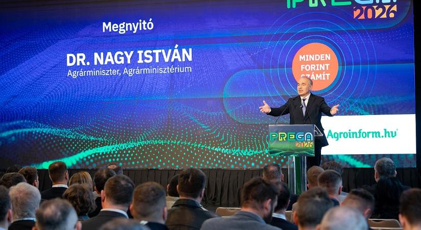 Nagy István: 2030-ra a magyar agrár- és élelmiszeripar dobogós lesz Európában