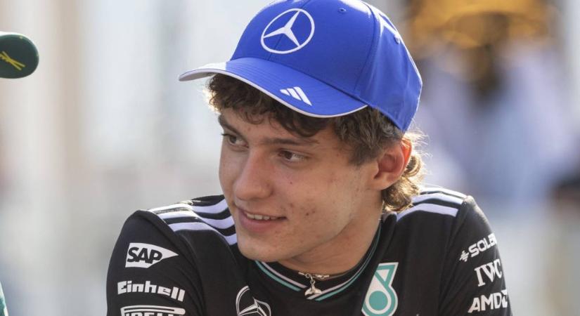 Forma-1: autóbalesetet szenvedett Andrea Kimi Antonelli