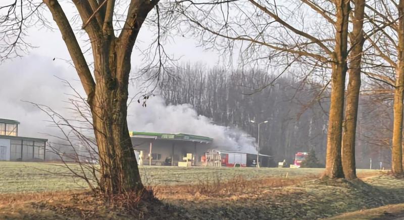 Benzinkút lángolt Nagyatádon