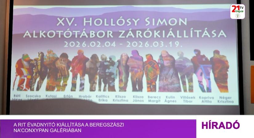 A RIT évadnyitó kiállítása a beregszászi Na’Conxypan Galériában (videó)