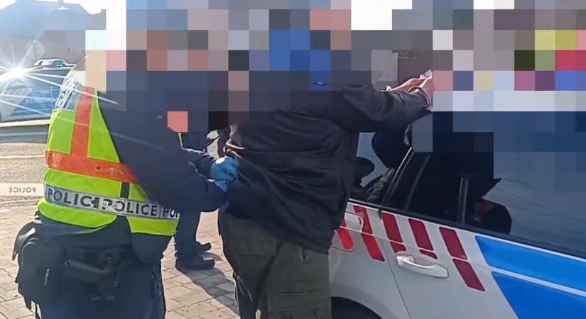 Videón a nagyteveli lövöldöző elfogása