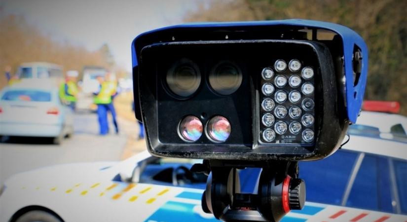 Hetvennégyszer villant a traffipax, ilyet még a somogyi rendőrök sem láttak