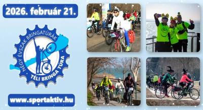 Jelmezes téli túra bringásoknak, 2026. február 21.