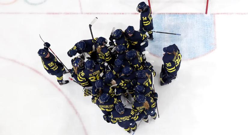 Téli olimpia: veretlenek maradtak a svédek, negyeddöntősök a németek a női hokitornán