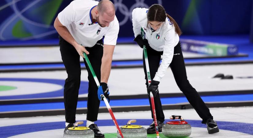 Téli olimpia: curlingben az olaszoké lett a vegyes párosok bronzérme