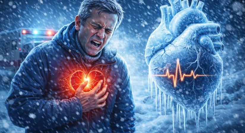 A tartós hideg veszélyesebb a szívre, mint a hőség