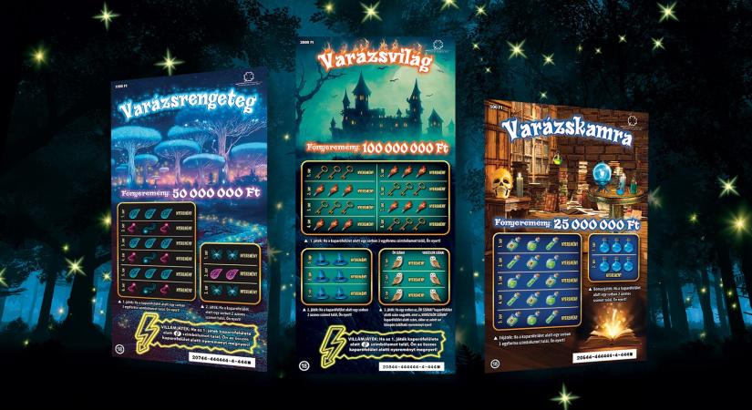 Nagy nyereményeket kínál az új sorsjegycsalád