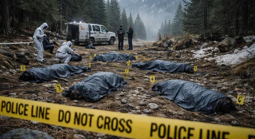 Hat holttestet találtak a hegyekben, minden nappal egyre nagyobb a rejtély