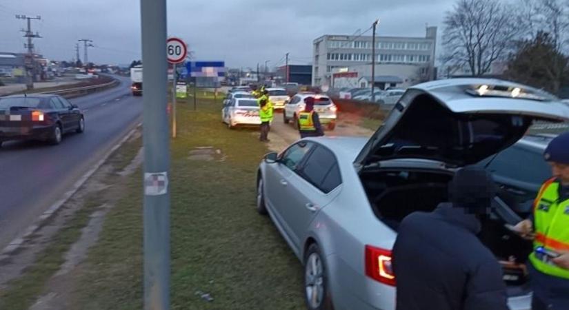 Több ittas sofőrt szűrtek ki Veszprémben – büntetőeljárások indultak a razzia után