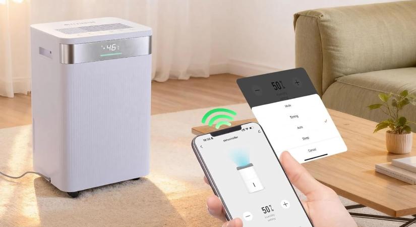 Akcióban a BlitzHome BG-D068K okos páramentesítő: aranyat ér a penész és a dohos szag ellen