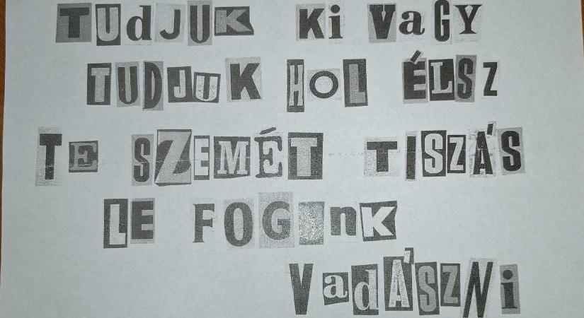 „Te szemét tiszás, le fogunk vadászni” - halálos fenyegetést kapott egy érdi képviselő