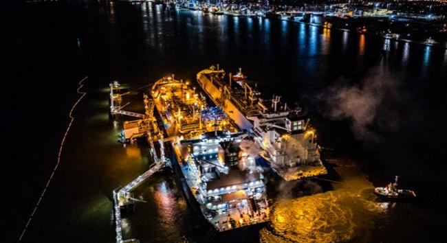 Történelmi pillanat: a DTEK először szállított amerikai gázt Ukrajnába Görögországon keresztül