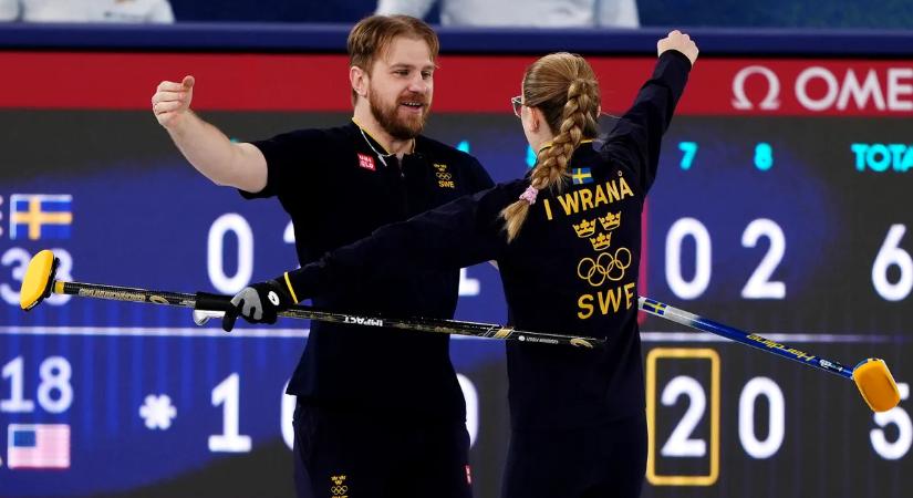 Svéd olimpiai bajnoka lett a curlinges vegyes párosoknak