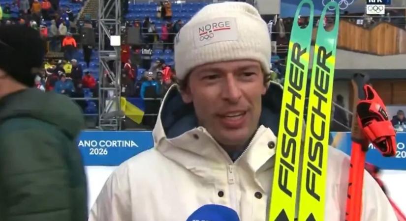 Élő adásban vallotta be hűtlenségét a téli olimpia norvég bronzérmese