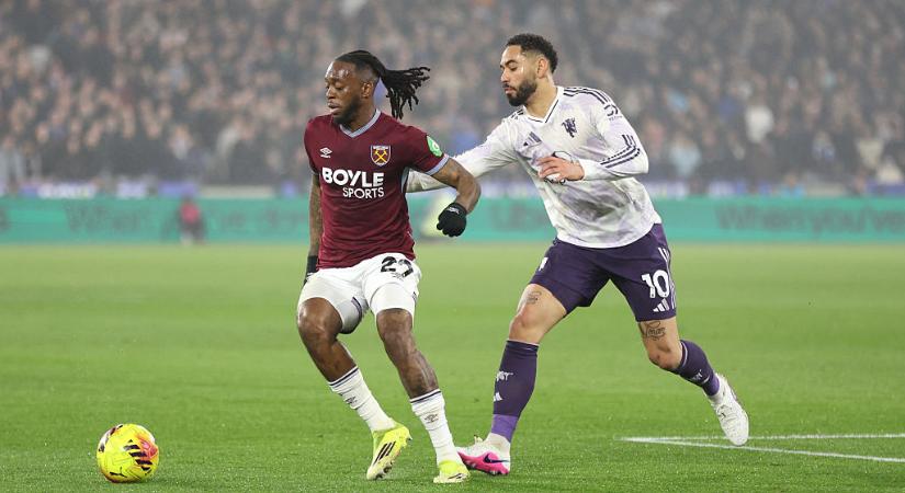 PL: a hosszabbításban mentett pontot a West Ham United otthonában a Manchester United – videóval