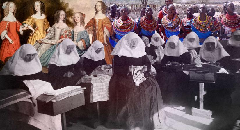 Se férfiak, se hús, se gépek? – Női lakó- és életközösségek a történelemből