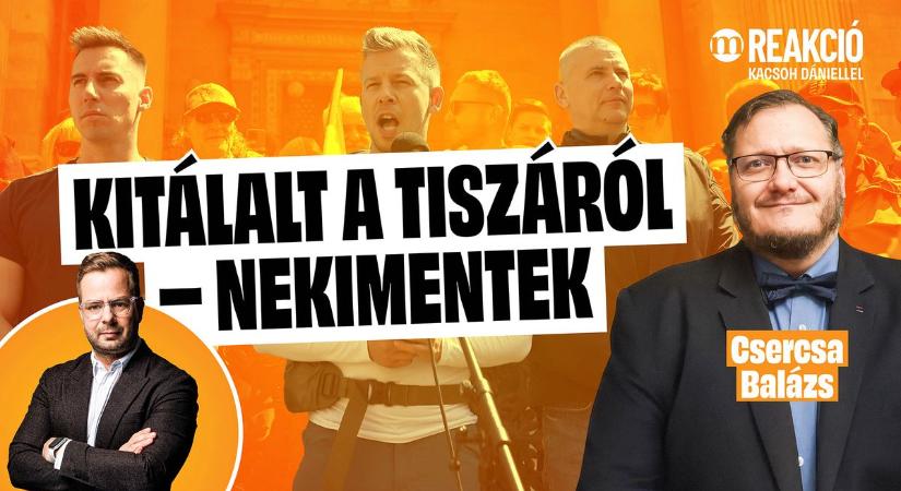 A Tiszának végre kell hajtania Weberék háborús programját – Csercsa Balázs a Reakcióban (VIDEÓ)